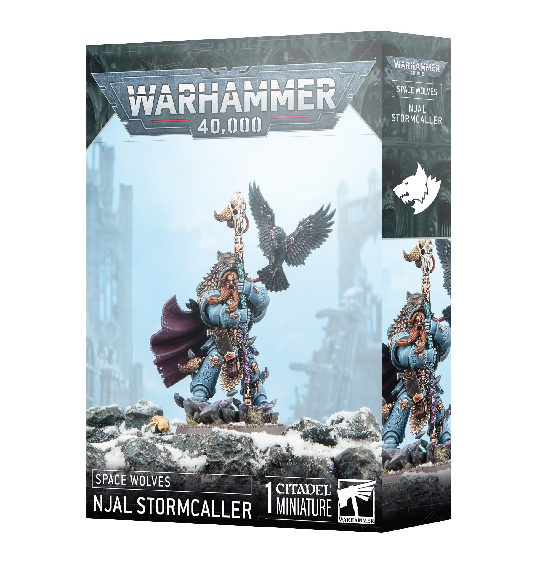 SPACE WOLVES: NJAL STORMCALLER Miniature Game Games Workshop  | Multizone: Comics And Games
