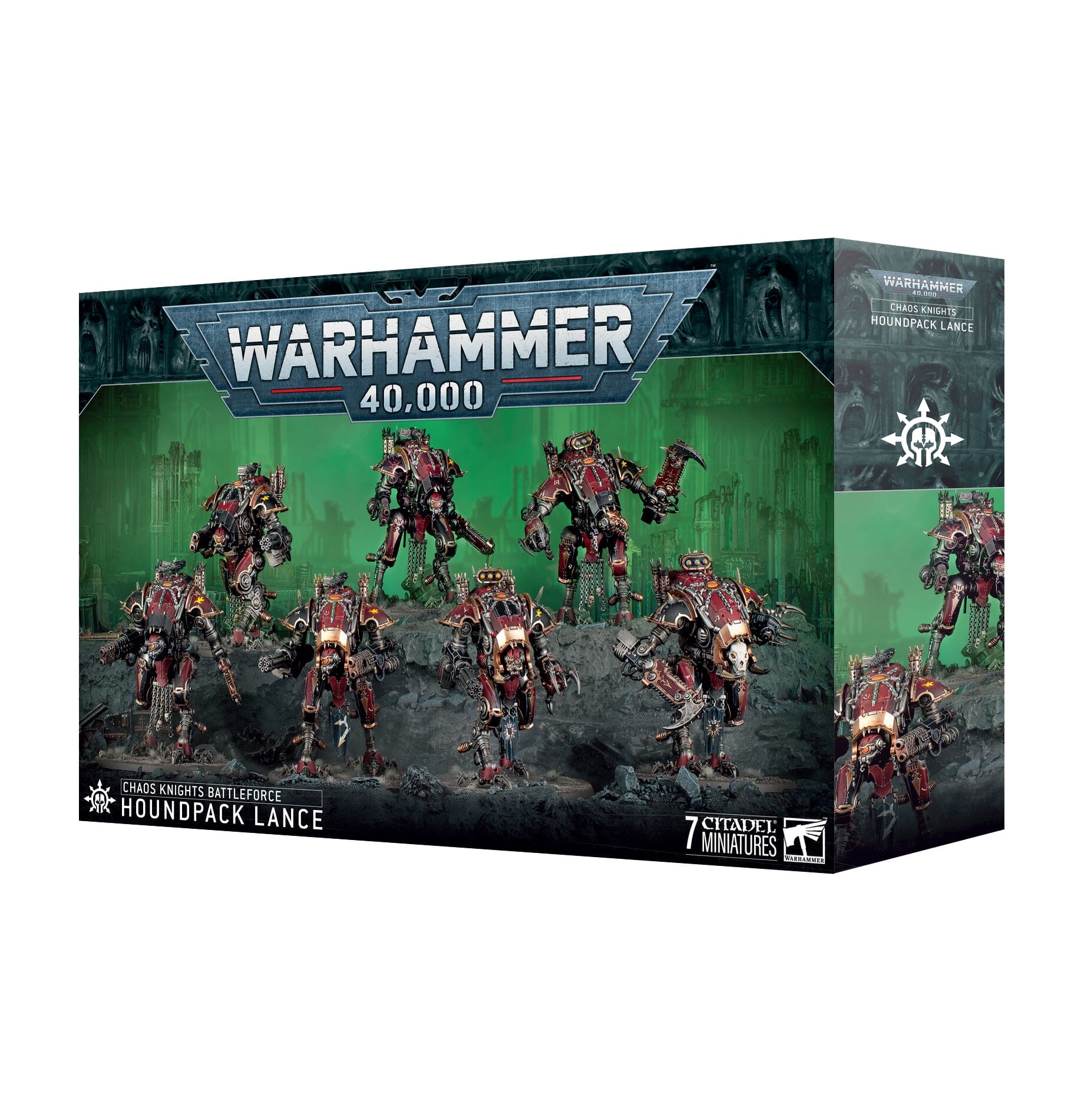 Chaos Knights Battleforce: Houndpack Lance preorder Miniature Game Games Workshop  | Multizone: Comics And Games