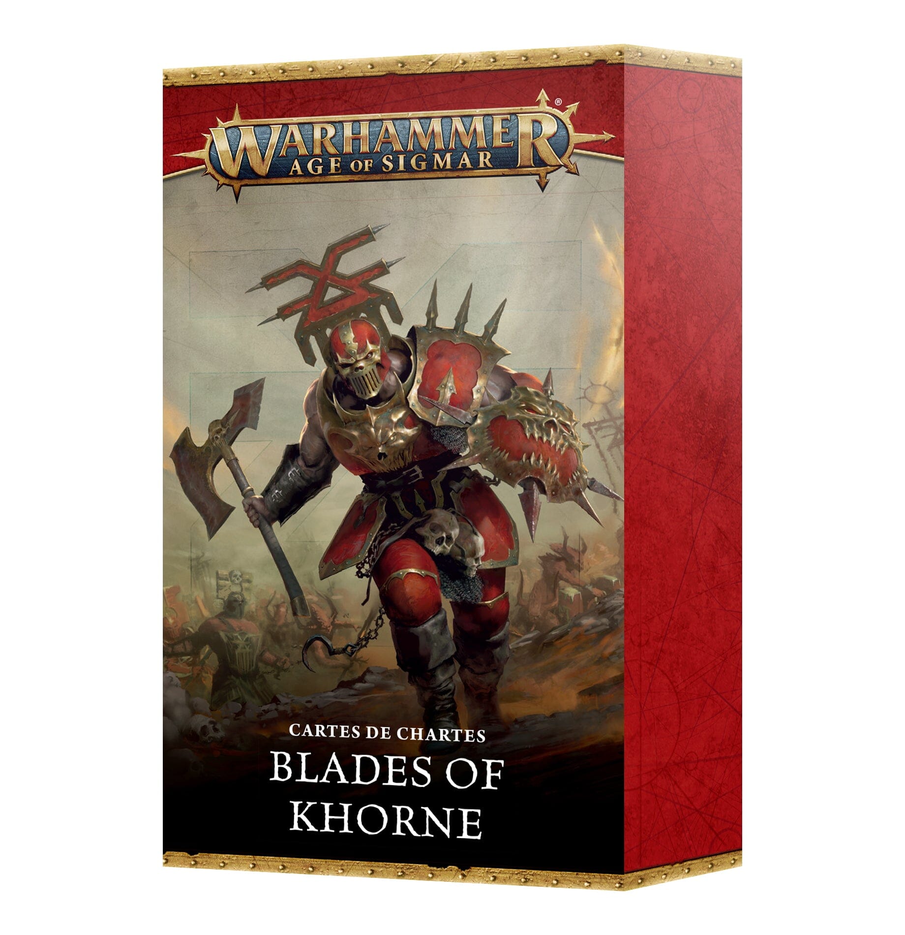 WARSCROLL CARDS: BLADES OF KHORNE (FRE) Miniature Game Games Workshop  | Multizone: Comics And Games