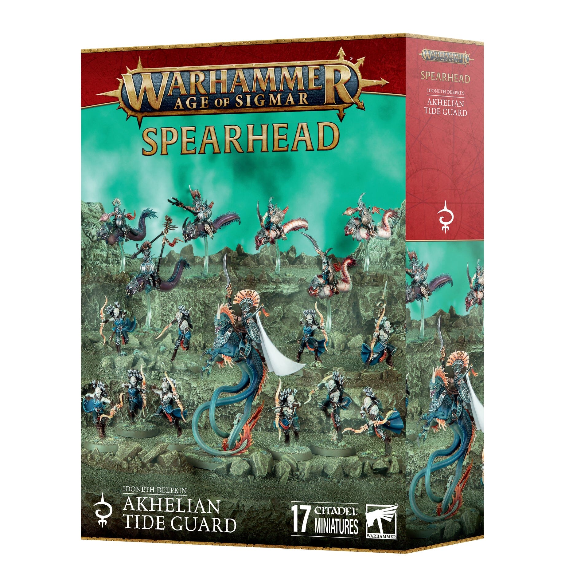 SPEARHEAD: IDONETH DEEPKIN AKHELIAN TIDE GUARD Miniature Game Games Workshop  | Multizone: Comics And Games