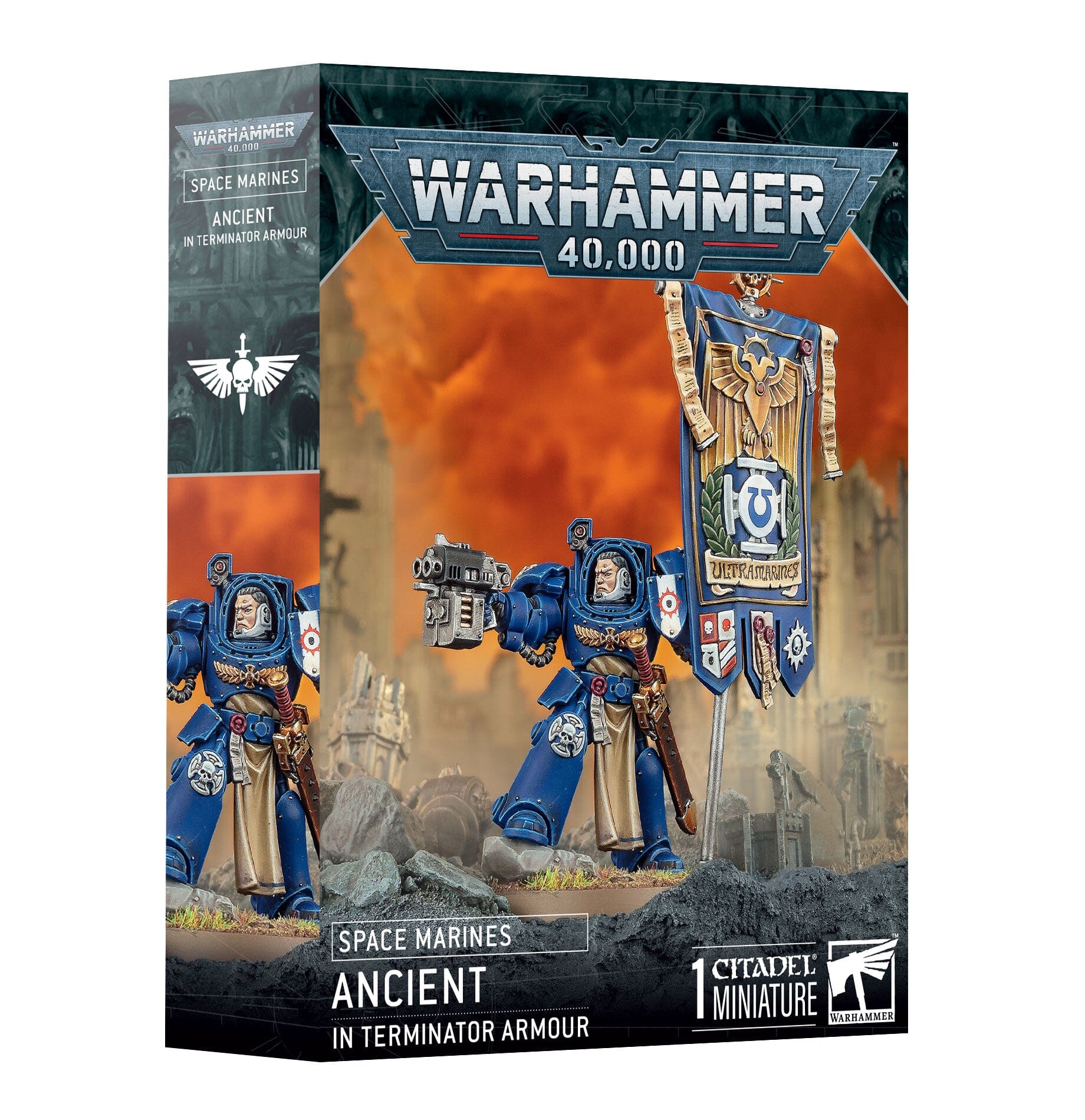 Ancient in Terminator Armour (Pre-Order 06/12/2025) warhammer 40k Games Workshop  | Multizone: Comics And Games