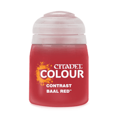 Citadel Contrast Paint Paint Games Workshop Baal Red  | Multizone: Comics And Games