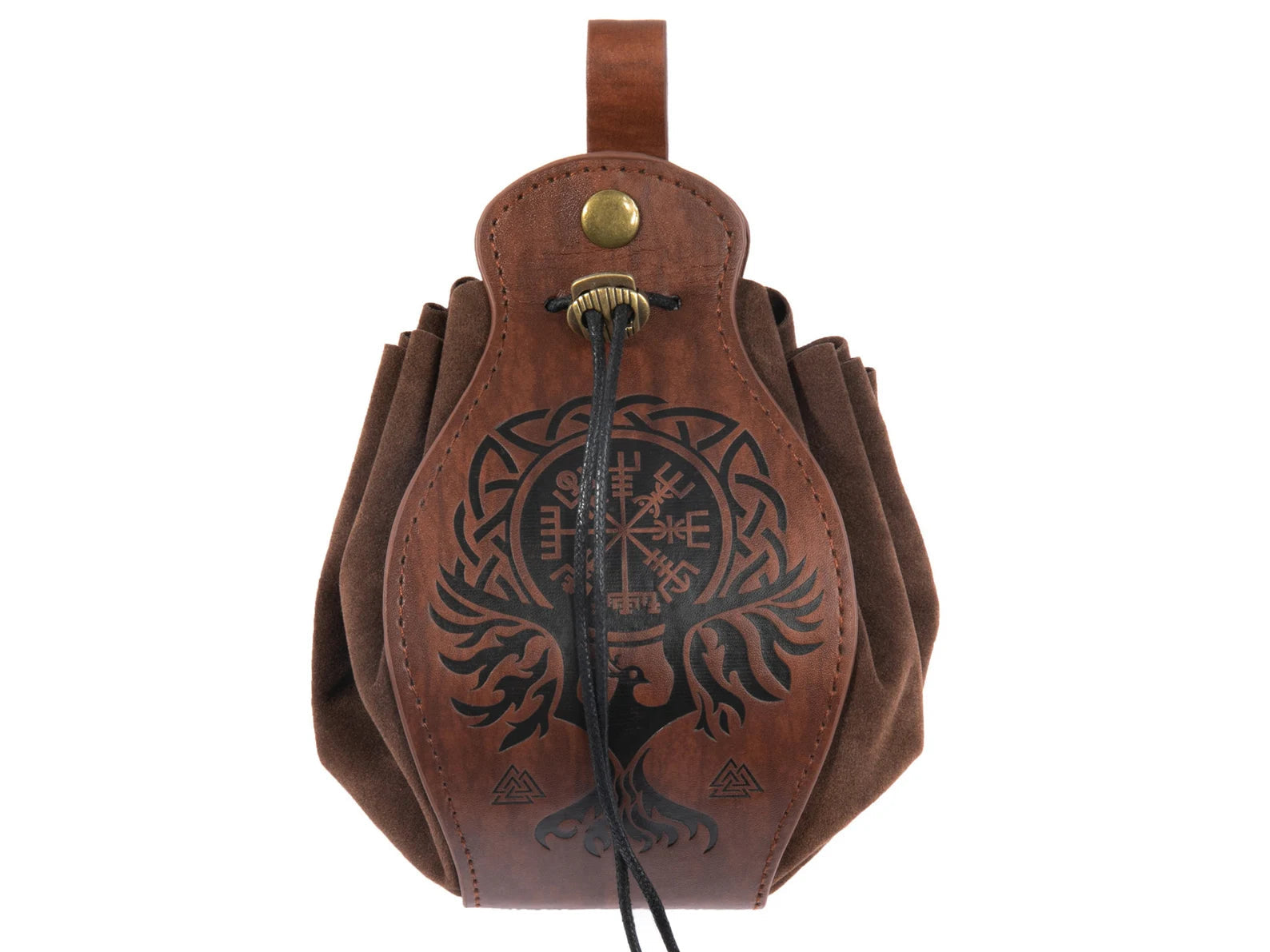 Leather Dice Pouch (large) Multizone: Comics And Games Phoenix Risem  | Multizone: Comics And Games