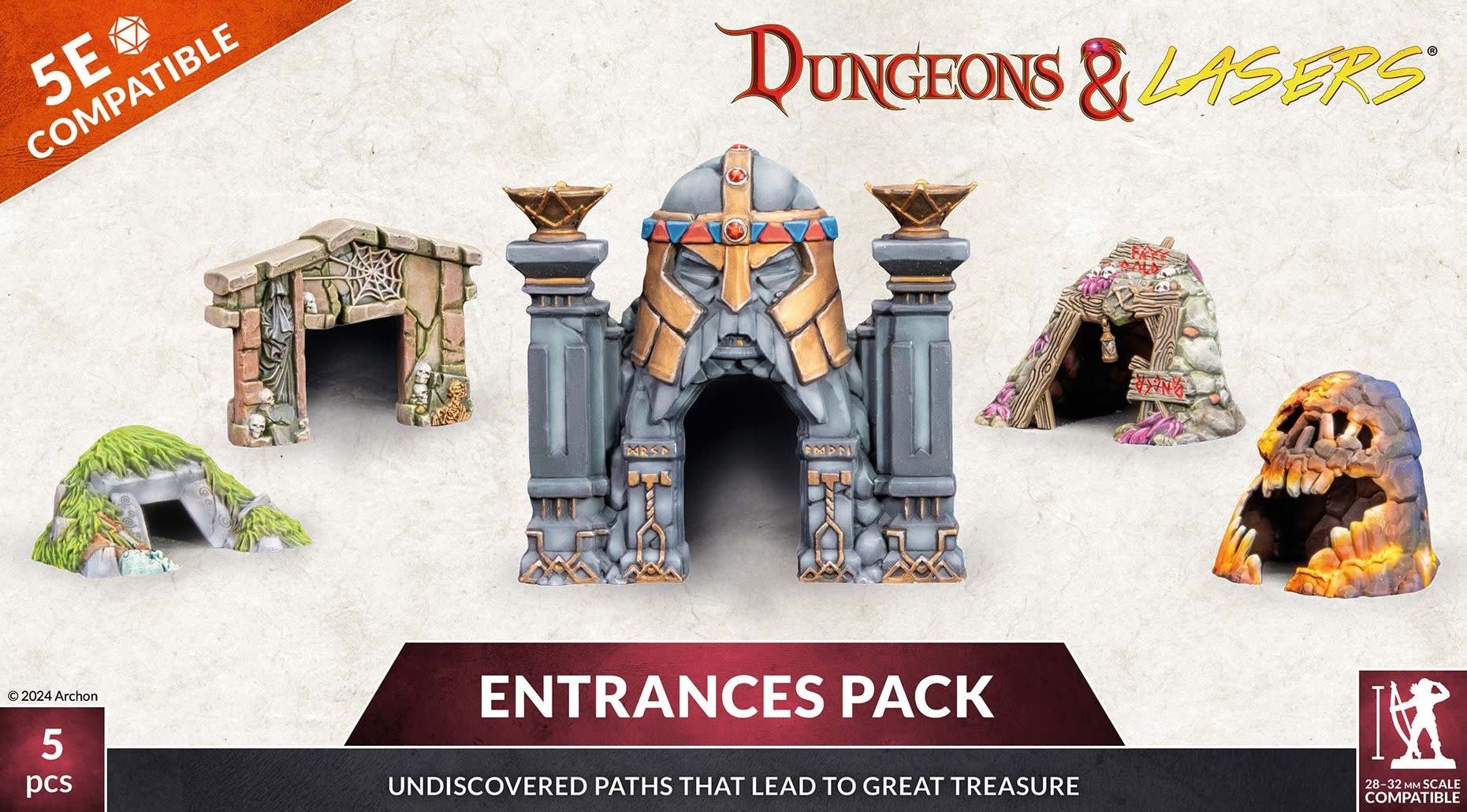 Dungeons & Lasers: Entrances Pack | Multizone: Comics And Games