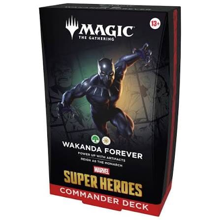 Marvel Super Heroes Commander Deck MSH: Wakanda Forever | Multizone: Comics And Games