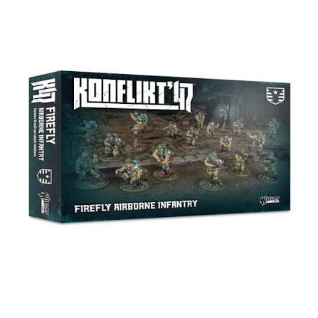 Konflikt'47: Firefly Airborne Infantry Miniature Warlord Games  | Multizone: Comics And Games