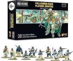 Bolt Action: Fallschirmjager Platoon (Winter) Miniature Warlord Games  | Multizone: Comics And Games