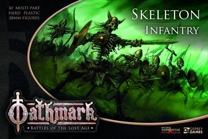 Oathmark: Battles of the Lost Age - Skeleton Infantry Miniatures North Star Military Figures  | Multizone: Comics And Games