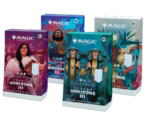 mtg modern horizons 3 commander decks collector's edition Modern Horizons 3 Premium Commander decks MH3 – Multizone: Comics And Games
