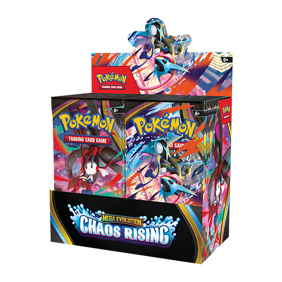 Chaos Rising Boosters (Pre-order 27/03/2026) Pokemon Pokémon  | Multizone: Comics And Games