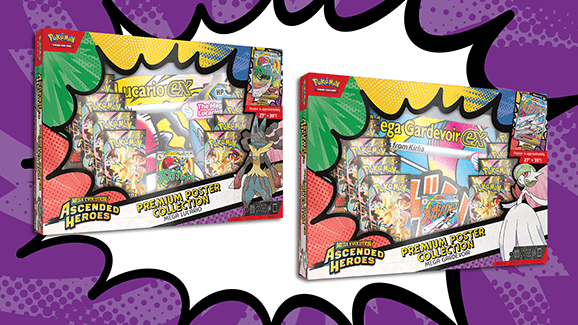 Ascended Heroes Premium Poster Collection Pokemon Pokémon  | Multizone: Comics And Games