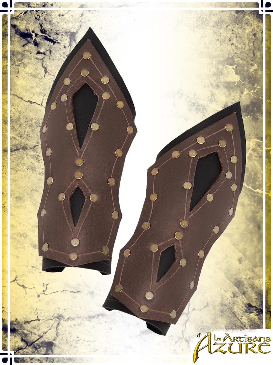 Mercenary's Bracers - Brown/Tan LARP Gear Artizans D'Azure  | Multizone: Comics And Games
