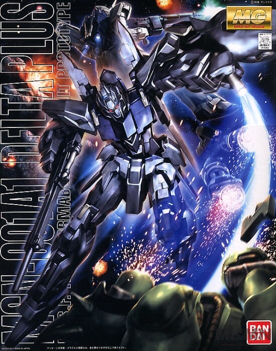 MG 1/100 MSN-001A1 Delta Plus E.F.S.F Transformable Mobile Suit Prototype Model Kit Bandai  | Multizone: Comics And Games