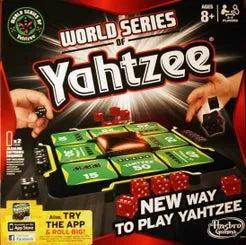 World Series of Yahtzee Board Game Hasbro Gaming  | Multizone: Comics And Games