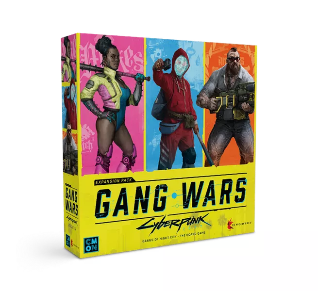 Cyberpunk 2077: Gangs of Night City: Gang war Board Games CMON  | Multizone: Comics And Games