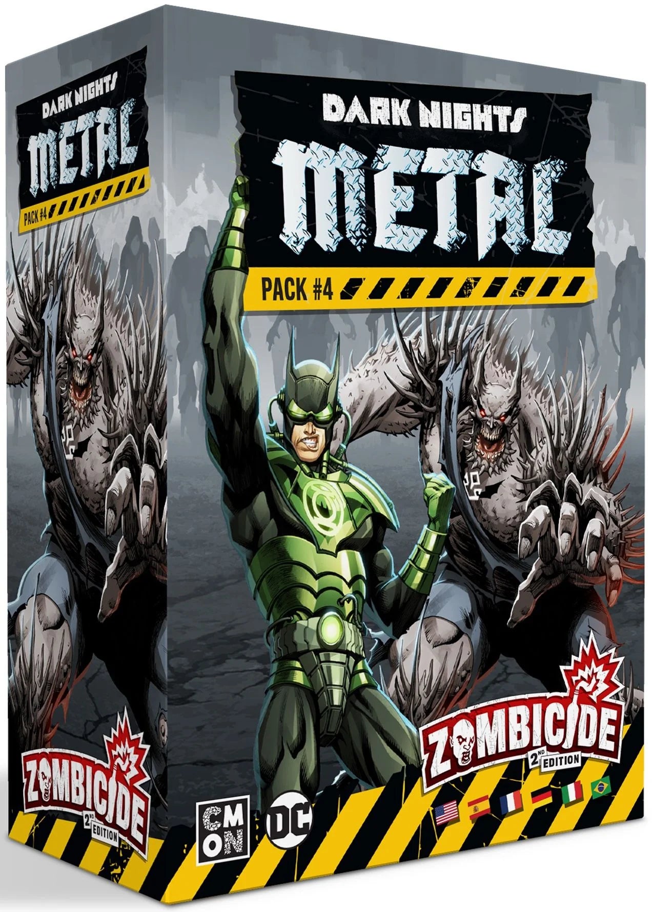 Zombicide 2nd Edition: Dark Nights Metal pack #4: Survivors & Abominations set | Multizone: Comics And Games