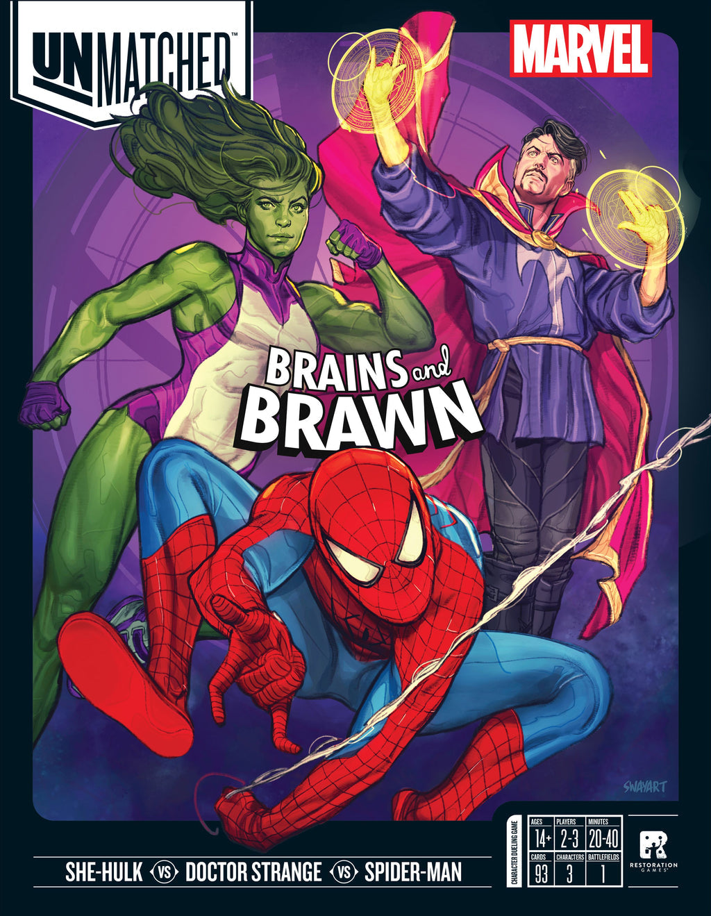 Marvel Unmatched Brains & Brawn | Multizone: Comics And Games