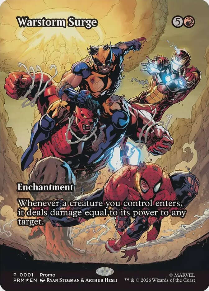 Warstorm Surge [Media Promos] | Multizone: Comics And Games