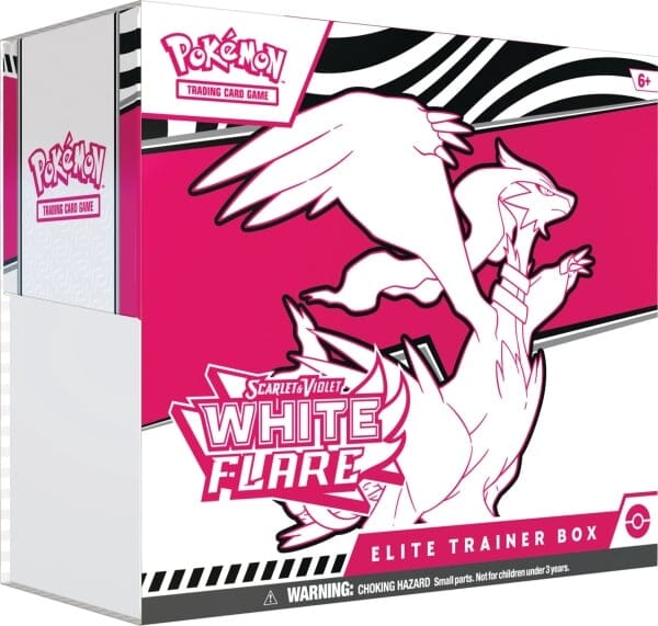Pokemon White Flare Elite Trainer Box Preorder (Max 2) Pokemon Pokémon  | Multizone: Comics And Games
