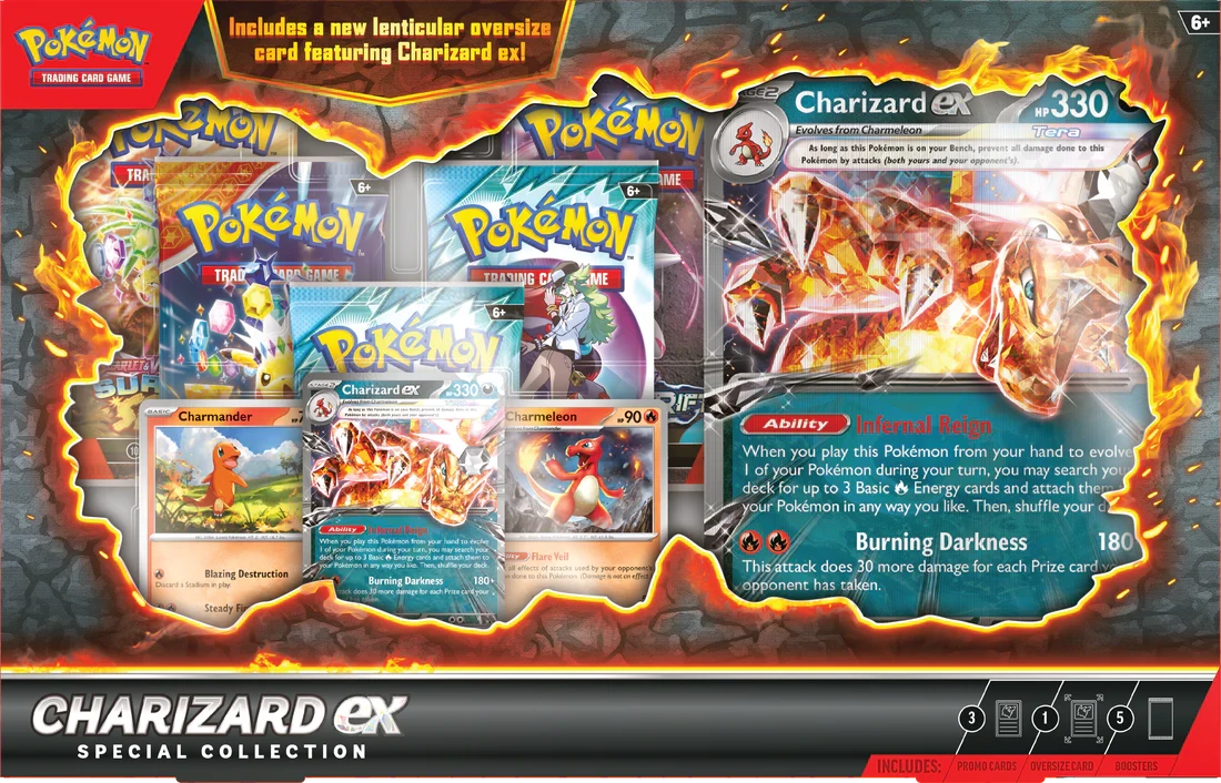 Pokemon Charizard EX Special Collection Box Pokemon Pokémon  | Multizone: Comics And Games