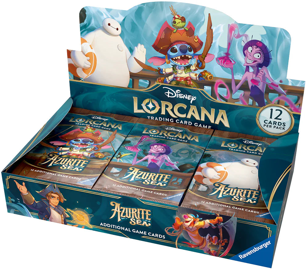 Lorcana Azurite Sea Booster Display | Multizone: Comics And Games