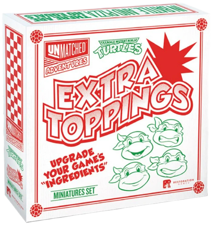 Unmatched TMNT Extra Toppings Board Game Restoration Games  | Multizone: Comics And Games