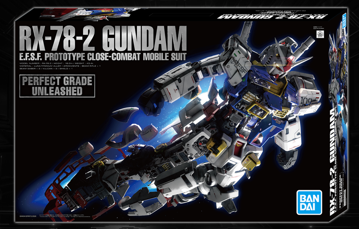 Perfect Grade Unleashed: RX-78-2 Gundam - E.F.S.F. Prototype Close-Combat Mobile Suit | Multizone: Comics And Games