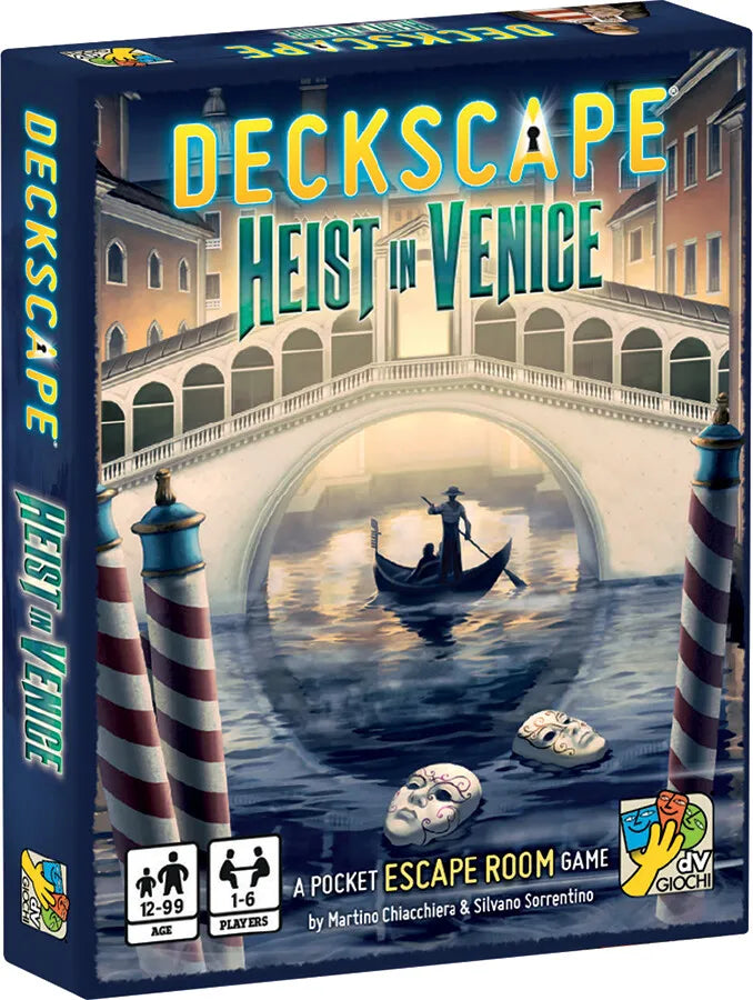 Deckscape: Heist in Venice Board Games Multizone: Comics And Games  | Multizone: Comics And Games