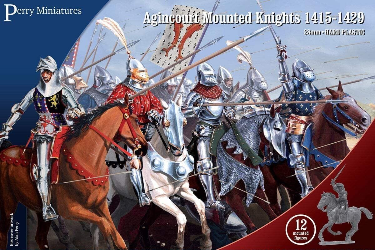 Perry miniatures: Mounted Agincourt Knights 1415-1429 Miniatures Perry miniatures  | Multizone: Comics And Games