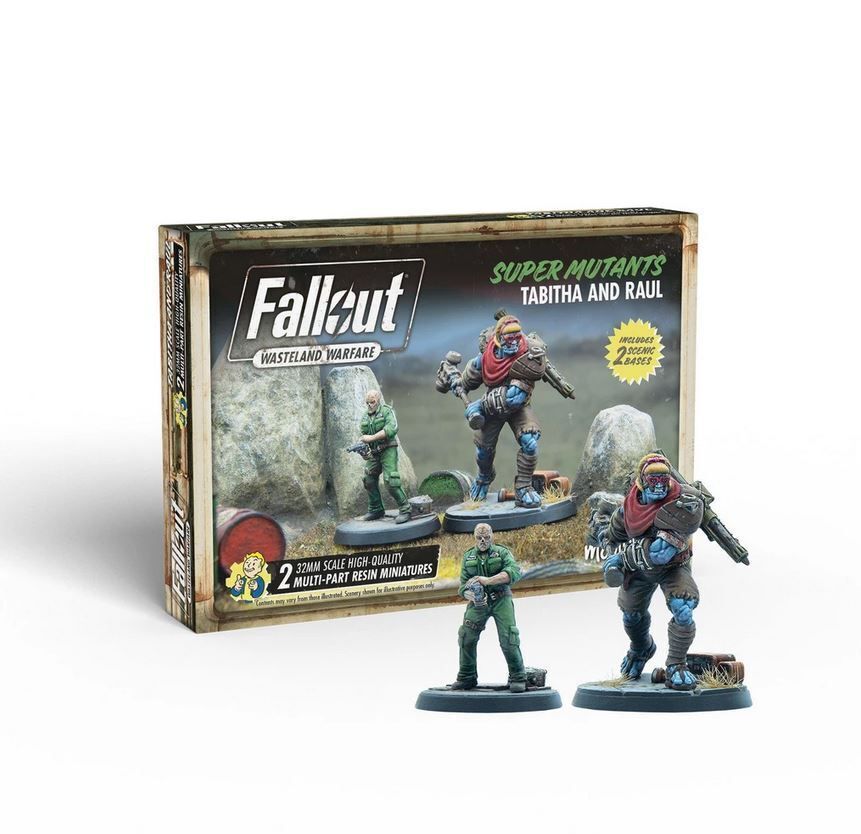 Fallout: Wasteland Warfare - Super Mutants Tabitha and Raul | Multizone: Comics And Games