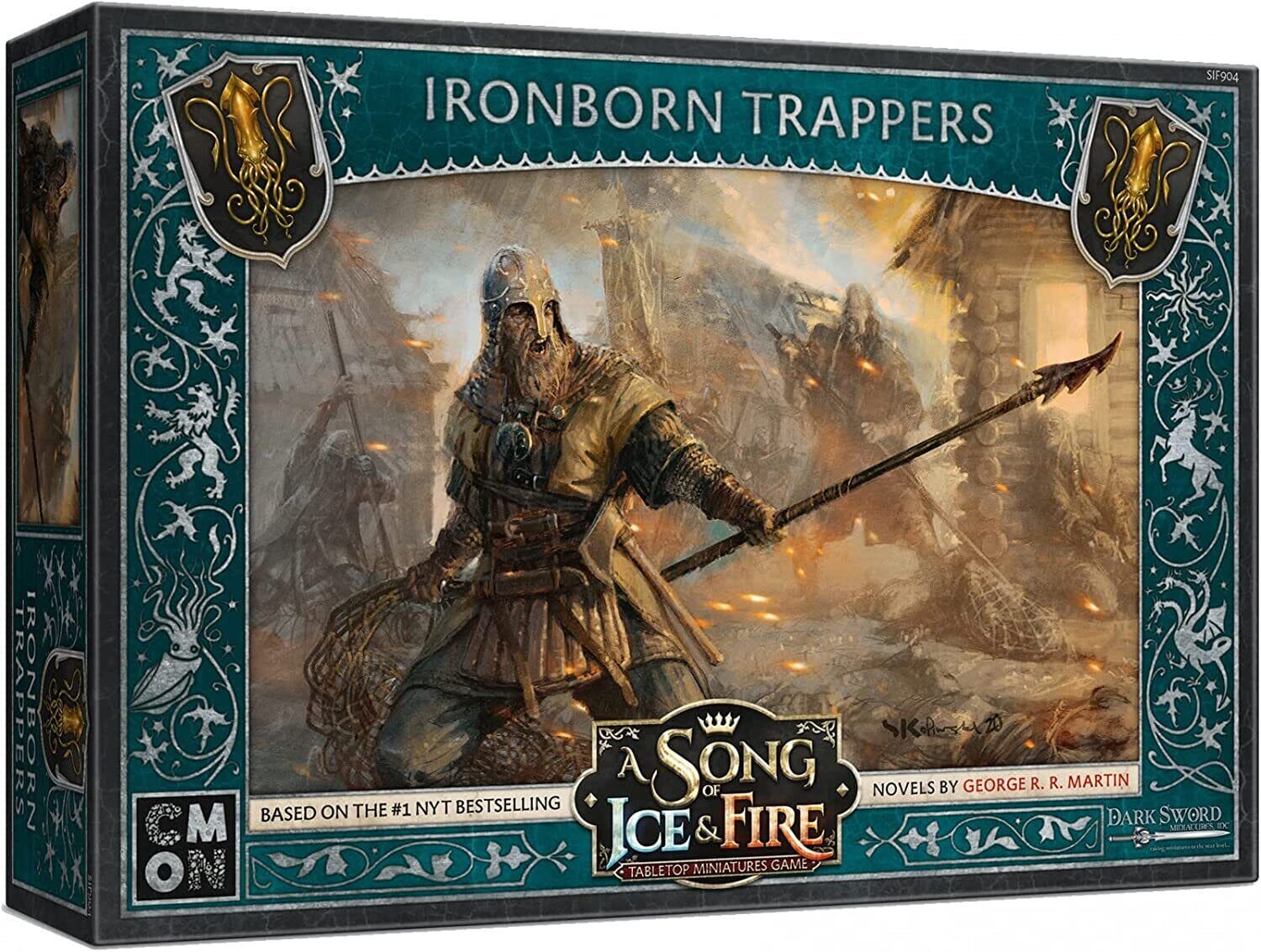 A Song of Ice & Fire: Ironborn Trappers Miniatures CMON  | Multizone: Comics And Games