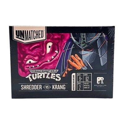 Unmatched TMNT Shredder Krang Hero Deck Board Game Restoration Games  | Multizone: Comics And Games