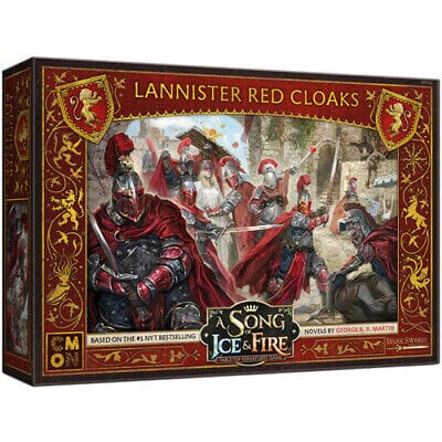 A Song of Ice & Fire: Lannister Red Cloaks Miniatures CMON  | Multizone: Comics And Games