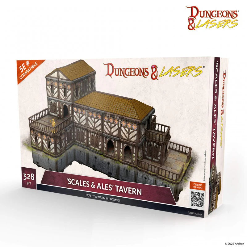 Dungeons & Lasers: Scales & Ales' tavern Multizone: Comics And Games  | Multizone: Comics And Games