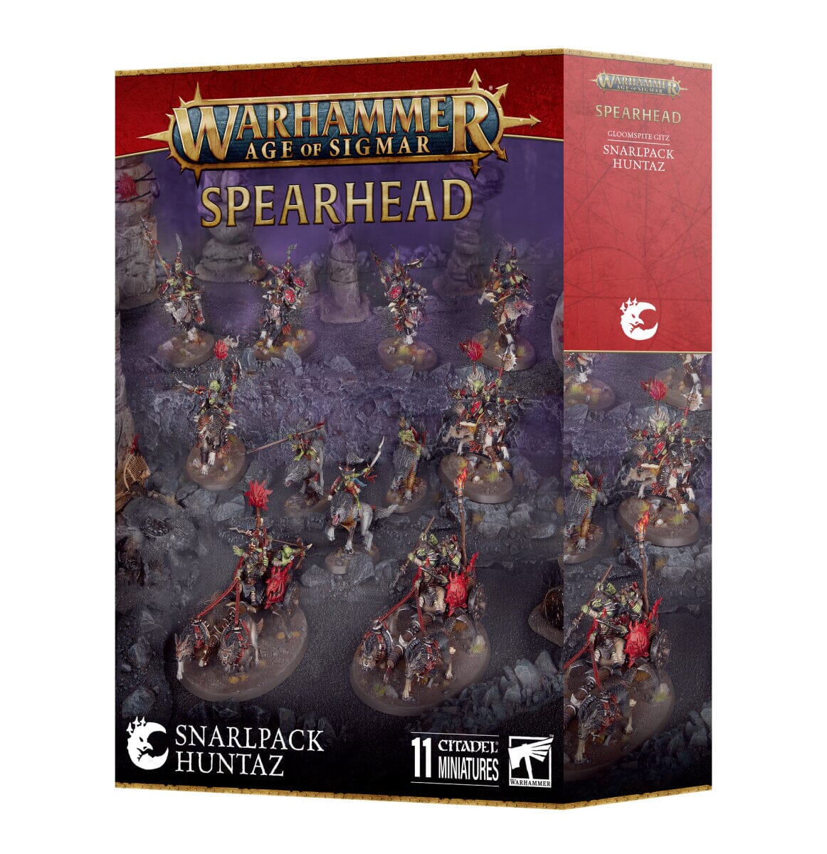 Spearhead: Gloomspite Gitz: Snarlpack huntaz (Pre-order 27/09/2025) Warhammer AOS Games Workshop  | Multizone: Comics And Games