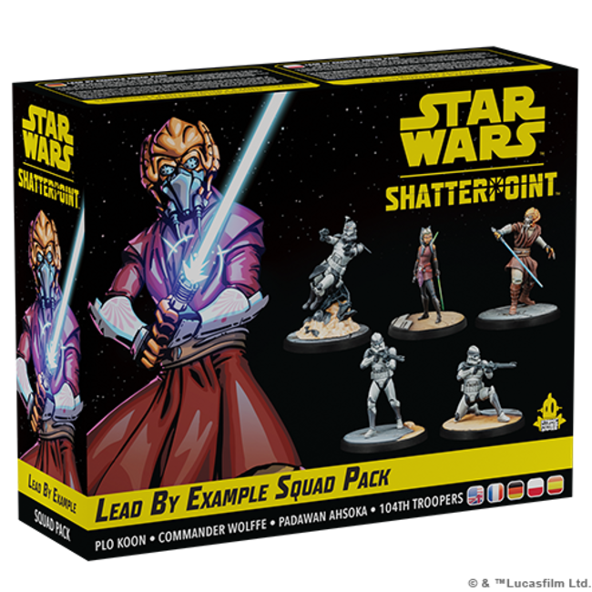 Star Wars Shatterpoint: Lead by example squad pack | Multizone: Comics And Games
