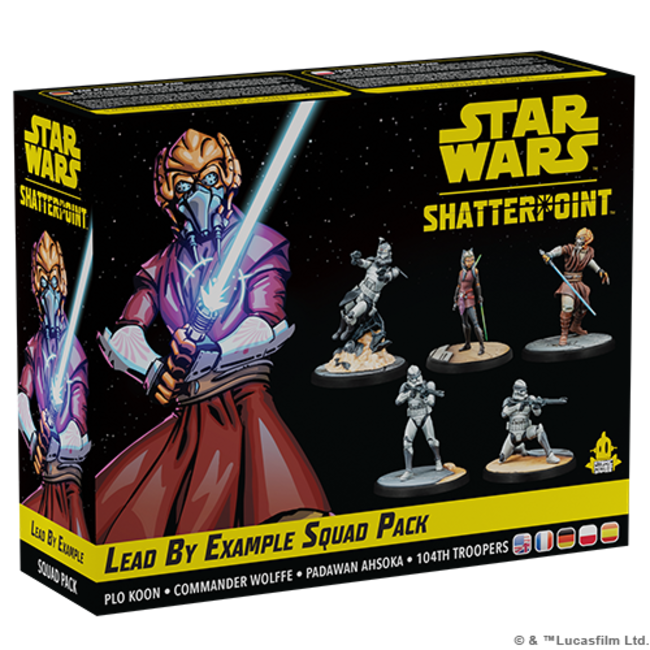Star Wars Shatterpoint: Lead by example squad pack Atomic Mass Games Atomic Mass Games  | Multizone: Comics And Games