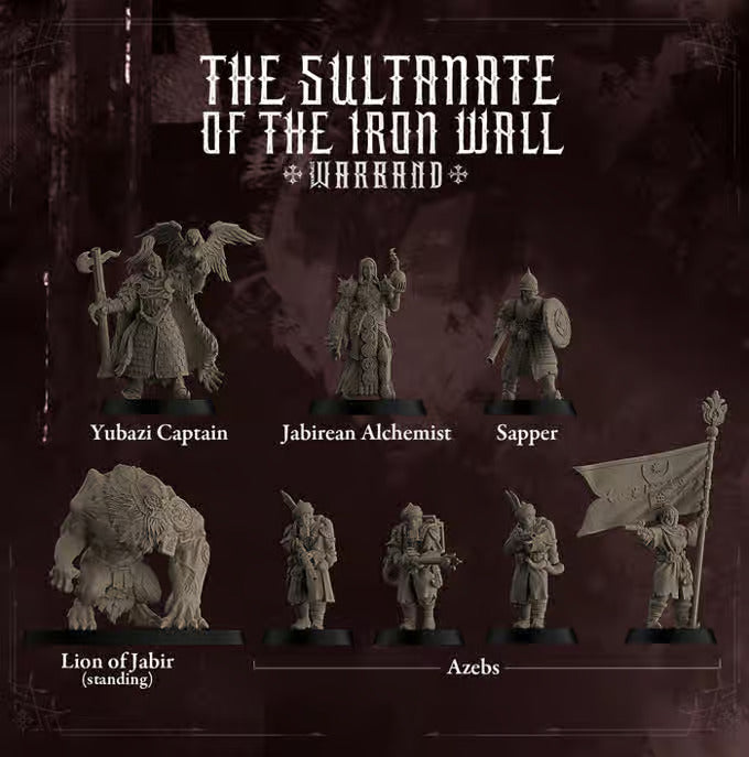 Trench Crusade Kickstarter: The Sultanate of the Iron Wall Warband | Multizone: Comics And Games