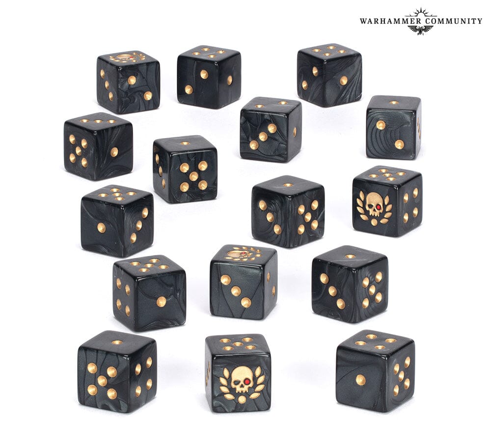 Commisar Yarrick Dice (Pre-order 09/05/2026) Dice Games Workshop  | Multizone: Comics And Games