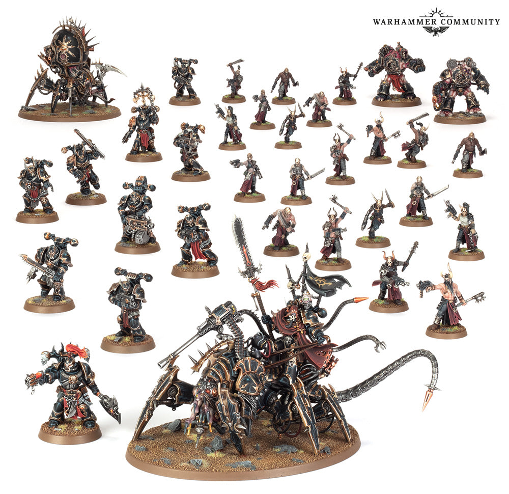 Battleforce Chaos Space Marines Warband (Pre-order 7/11/2026) | Multizone: Comics And Games