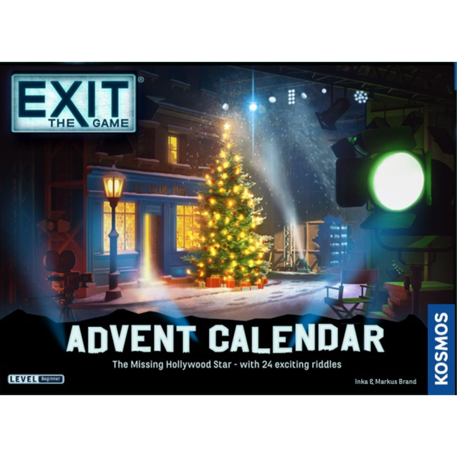 Exit: The Game - Advent Calendar: The Missing Hollywood Star - With 24 exciting riddles | Multizone: Comics And Games