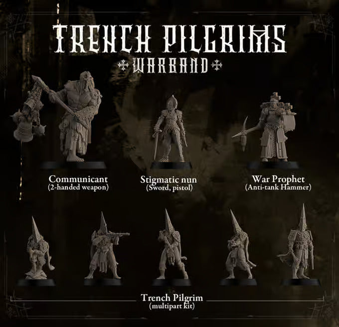 Trench Crusade Kickstarter: Trench Pilgrims Warband | Multizone: Comics And Games