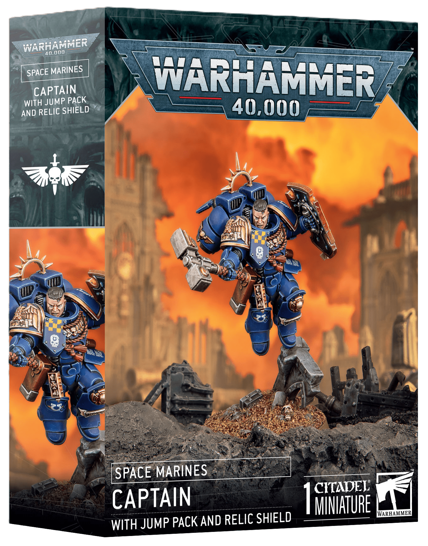 Captain with Jump Pack & Relic shield (Pre-order 10/25/2025) Warhammer 40k Games Workshop  | Multizone: Comics And Games