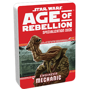 Star Wars Age of Rebellion specialisation deck : engineer mechanic Multizone: Comics And Games  | Multizone: Comics And Games