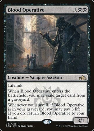 Blood Operative [Guilds of Ravnica] MTG Single Magic: The Gathering  | Multizone: Comics And Games