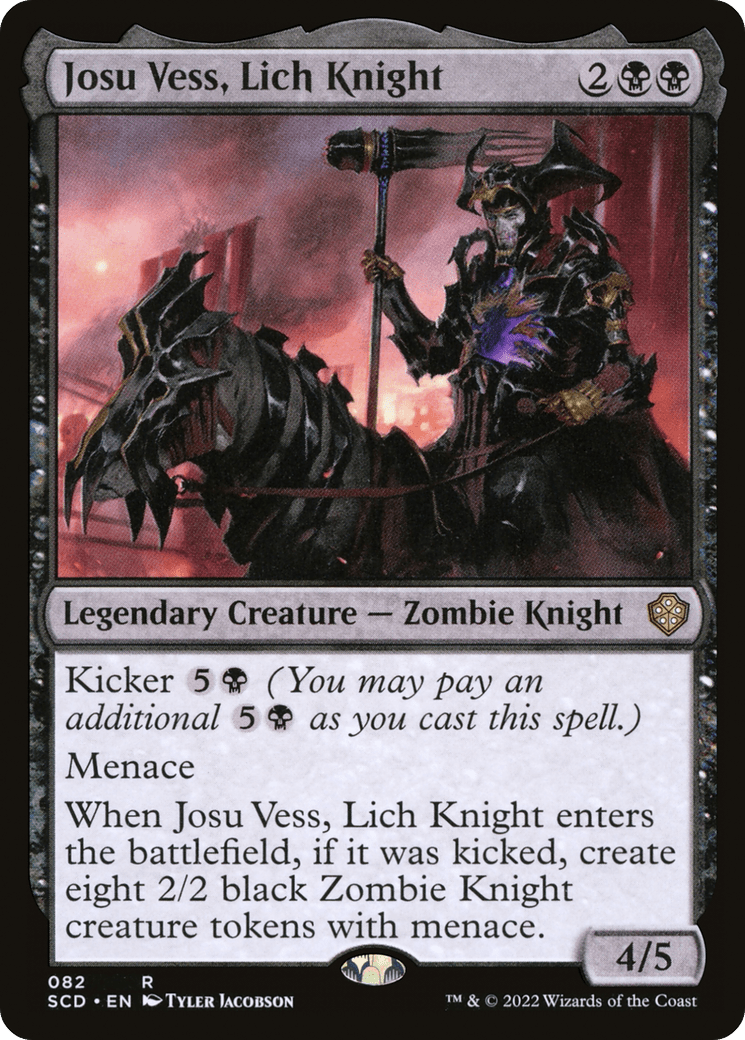 Josu Vess, Lich Knight [Starter Commander Decks] MTG Single Magic: The Gathering  | Multizone: Comics And Games