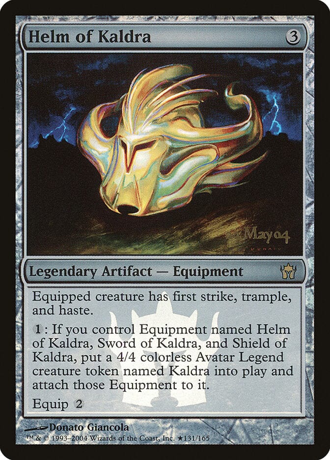 Helm of Kaldra [Fifth Dawn Promos] MTG Single Magic: The Gathering  | Multizone: Comics And Games