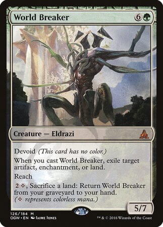 World Breaker [Oath of the Gatewatch] MTG Single Magic: The Gathering  | Multizone: Comics And Games