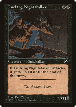 Lurking Nightstalker [Portal Second Age] MTG Single Magic: The Gathering  | Multizone: Comics And Games