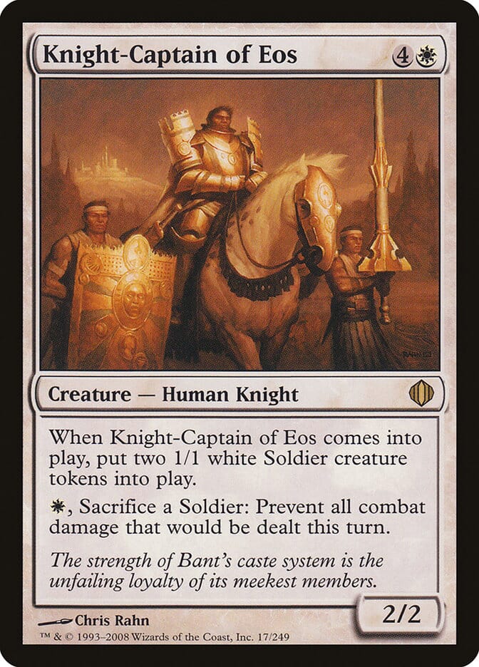 Knight-Captain of Eos [Shards of Alara] MTG Single Magic: The Gathering  | Multizone: Comics And Games